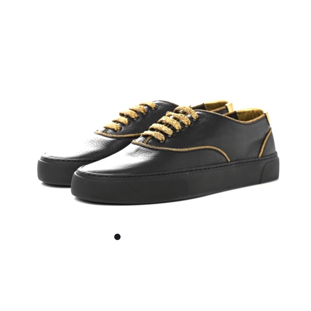 SAINT LAURENT leather sneakers